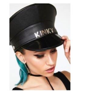 Kinky Fetish Captain Hat - Dolls Kill